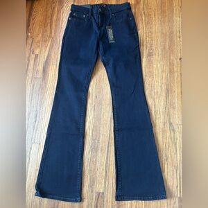 Banana Republic Navy Flare Jeans
